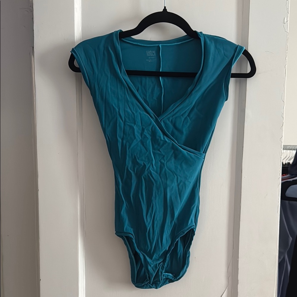 Label Dancewear Blue Leotard Size S